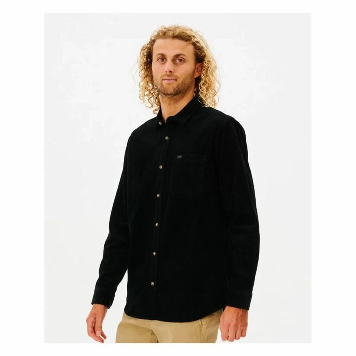 Camisa de Manga Larga Hombre Rip Curl State Pana