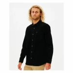 Camisa de Manga Larga Hombre Rip Curl State Pana