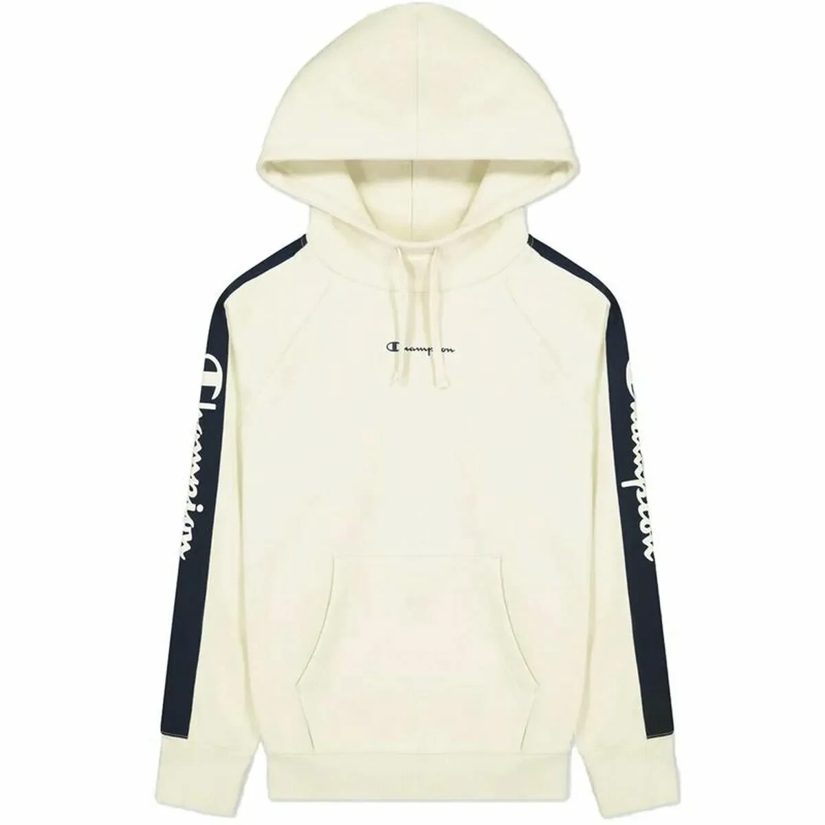 Sudadera con Capucha Mujer Champion Blanco