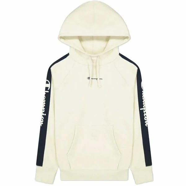 Sudadera con Capucha Mujer Champion Blanco