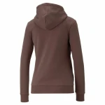 Sudadera con Capucha Mujer Puma Marrón