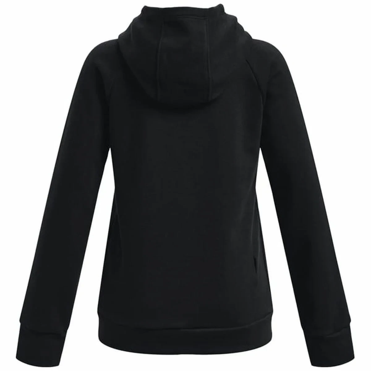 Sudadera con Capucha Niña Under Armour Rival Big Logo Negro