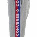 Mallas Deportivas para Niños Converse Wordmark Taping Gris oscuro