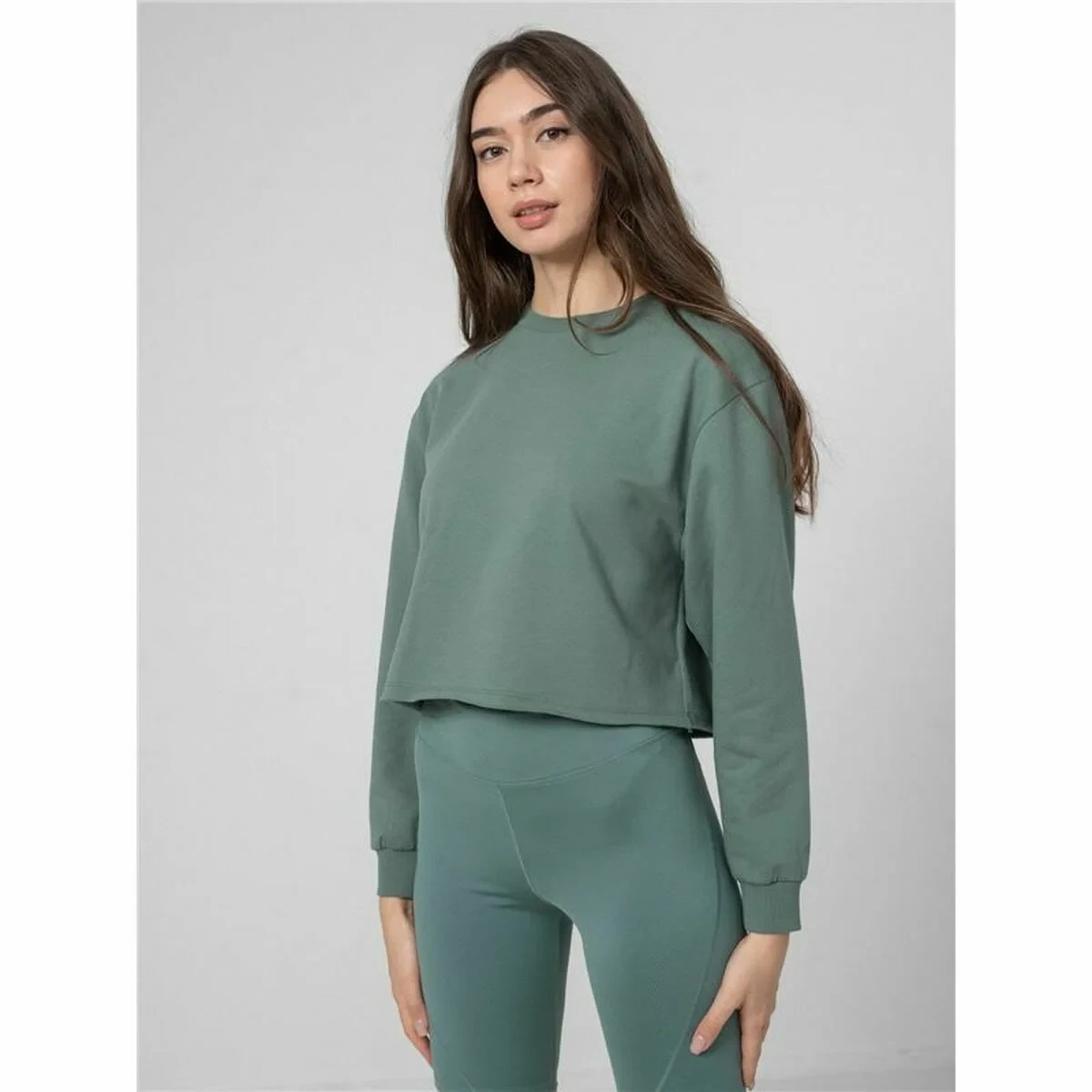 Sudadera sin Capucha Mujer 4F Yoga