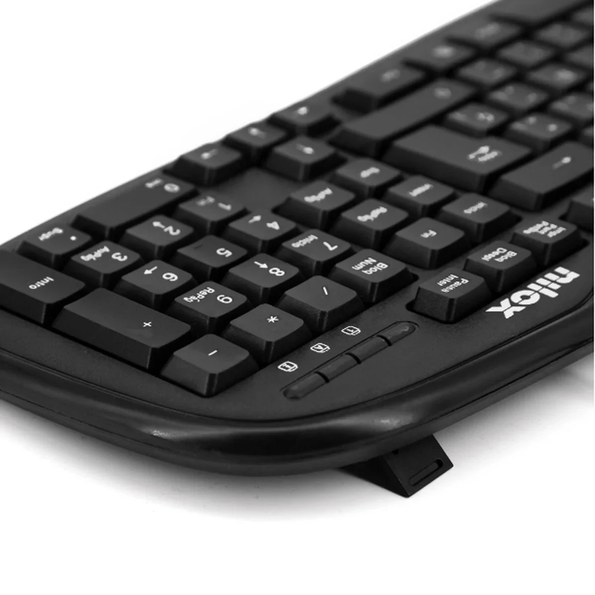 Teclado Nilox NXKBE000001 Negro Qwerty Español QWERTY
