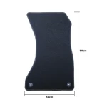 Set de Alfombrillas para Coche OCC Motorsport OCCD0020 5 Piezas