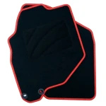 Set de Alfombrillas para Coche OCC Motorsport OCCHN0022RD Rojo 5 Piezas