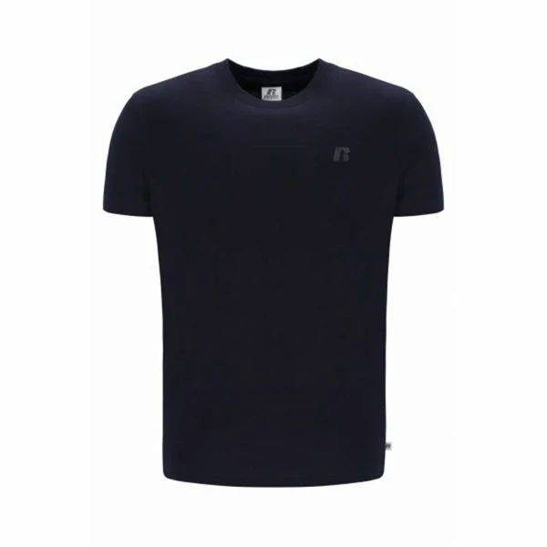 Camiseta de Manga Corta Hombre Russell Athletic Azul marino