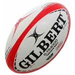 Balón de Rugby Gilbert G-TR4000 Blanco 28 cm Rojo