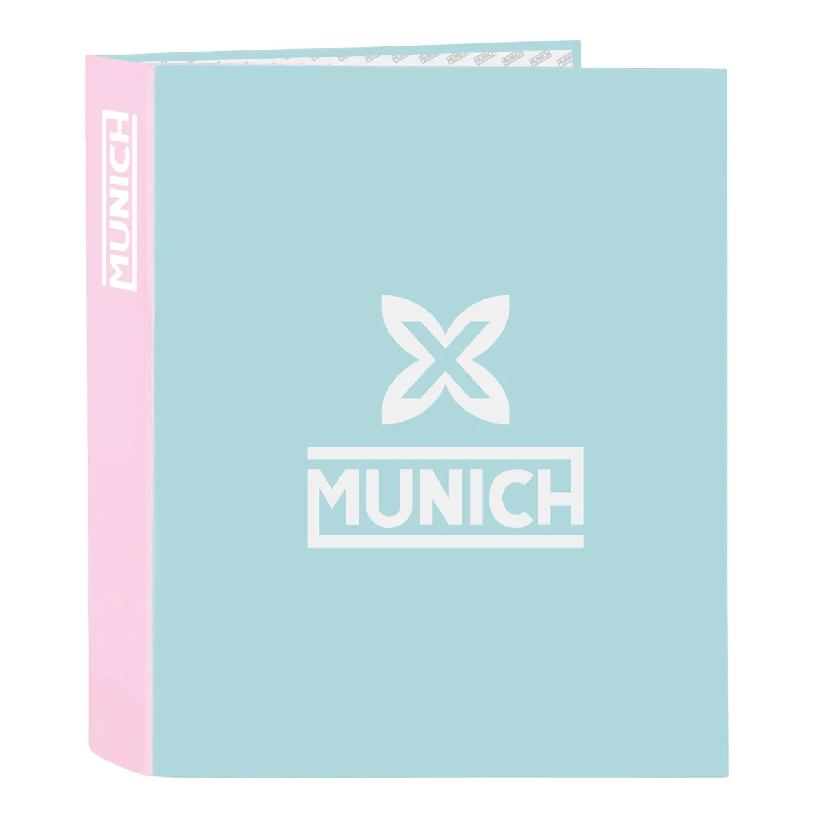 Carpeta de anillas Munich Heaven Azul cielo A4 27 x 33 x 6 cm