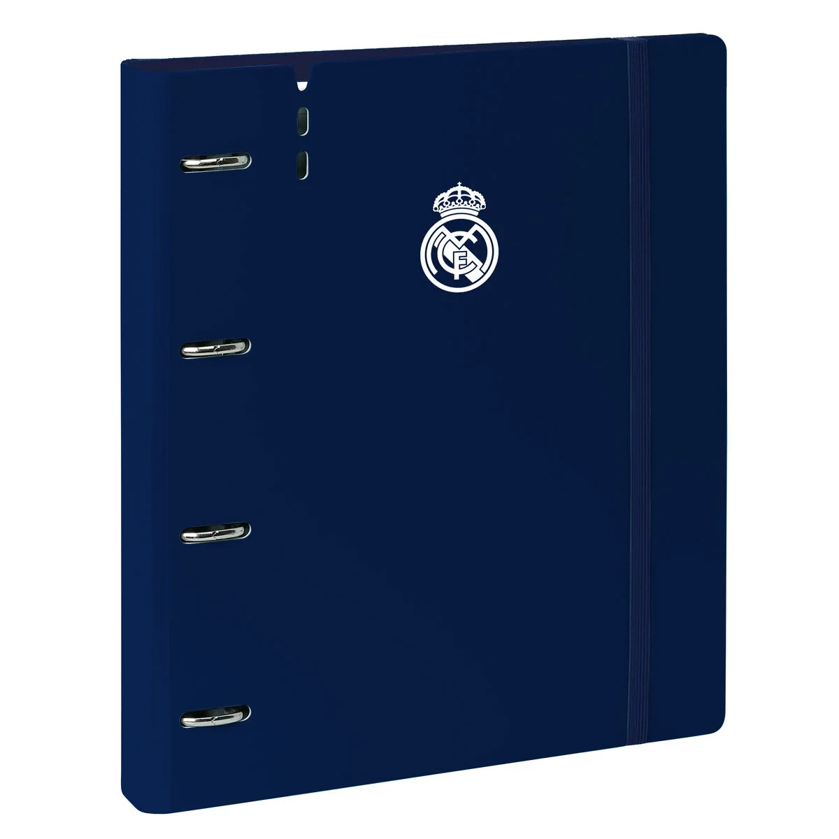 Carpeta de anillas Real Madrid C.F. Blanco Gris 27 X 32 X 4 cm