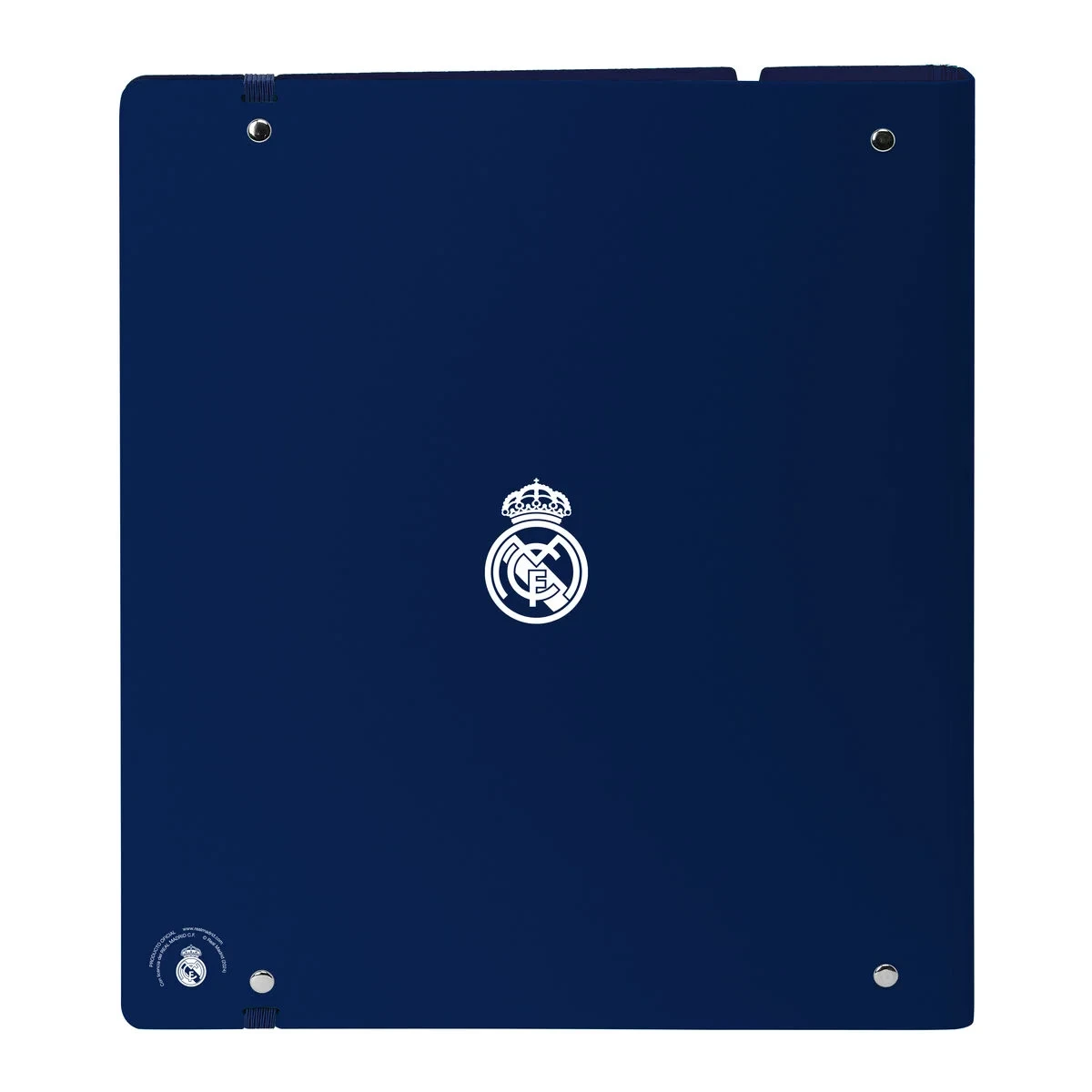 Carpeta de anillas Real Madrid C.F. Blanco Gris 27 X 32 X 4 cm