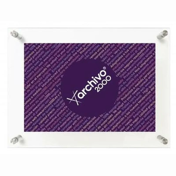 Expositor Archivo 2000 Metacrilato Transparente Din A4