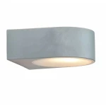 Aplique de Pared Brilliant Tyler Gris Metal 60 W E27