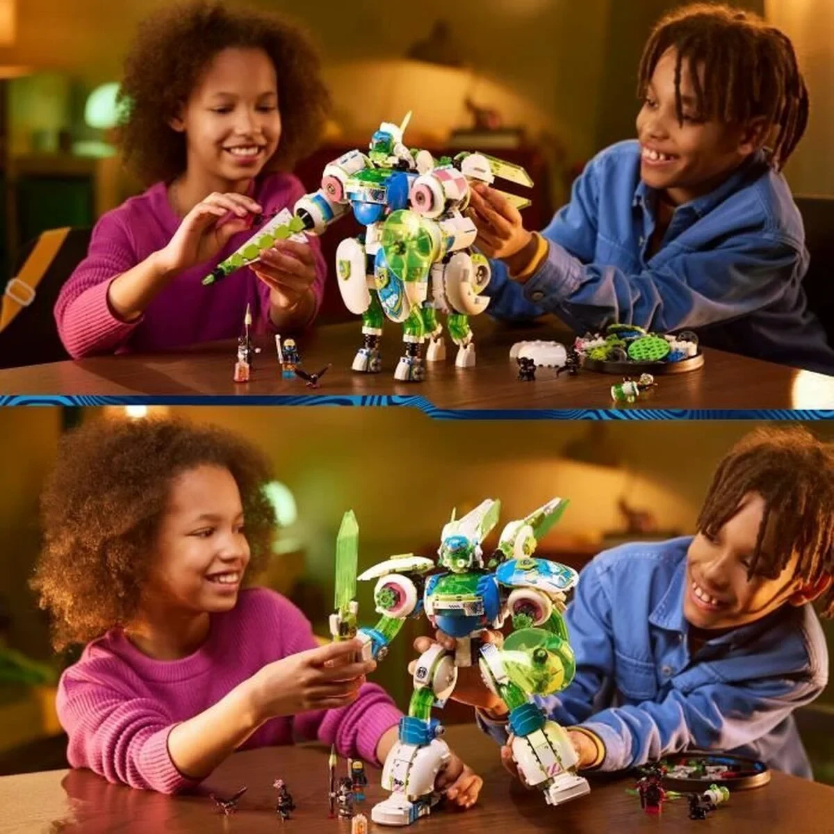 Juego de Construcción Lego DREAMZzz 71485 Mateo and Z-Blob, the Robot Knight 1333 Piezas