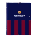 Carpeta Clasificadora F.C. Barcelona 24/25 Granate Azul marino A4 26 x 33.5 x 4 cm