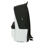 Mochila para Portátil Real Madrid C.F. 24/25 Blanco Gris 31 x 44 x 18 cm 15,6"