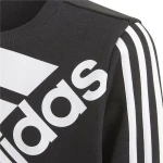 Sudadera Infantil Adidas Essentials Logo K Negro