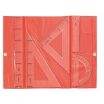 Set de Dibujo Safta 940001 Transparente (10 Unidades)