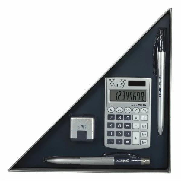 Set de Papelería Milan Edition Box  4 Piezas Azul marino