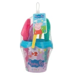 Set de Juguetes de Playa Peppa Pig 14 x 12,5 x 14 cm (24 Unidades)