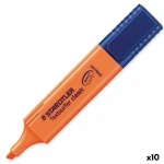 Marcador Fluorescente Staedtler Textsurfer Classic Naranja 10 Unidades