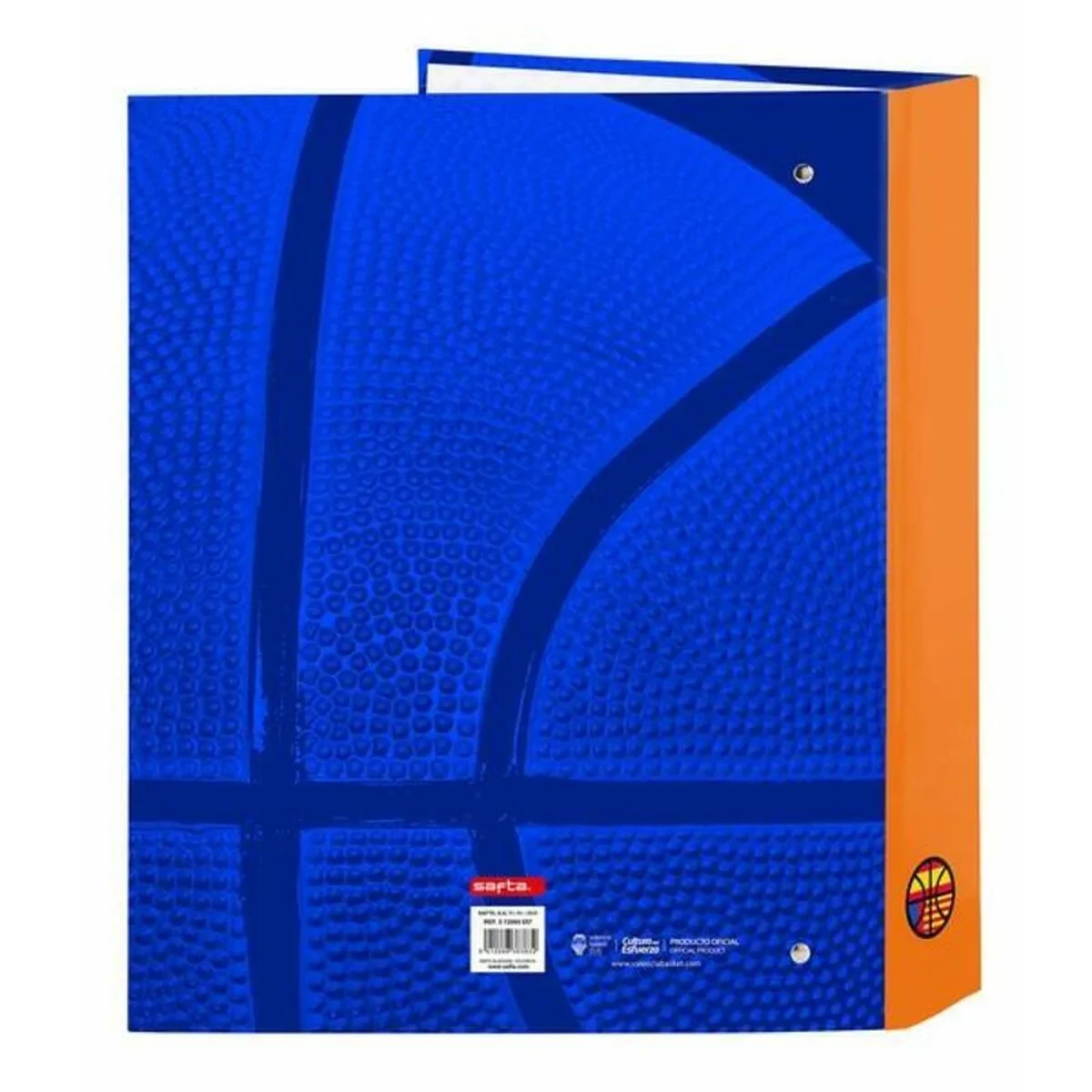 Carpeta de anillas Valencia Basket A4 (27 x 33 x 6 cm)