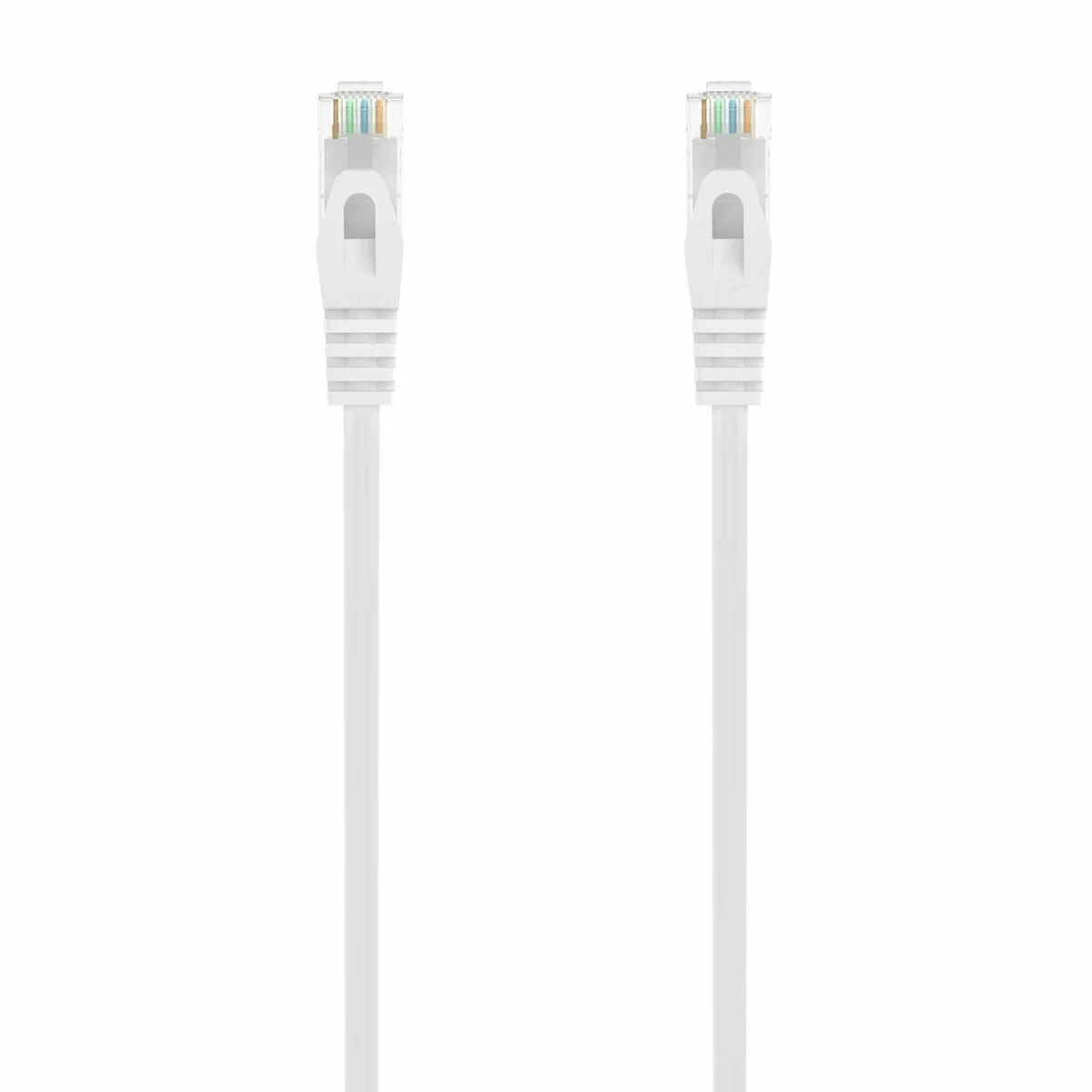 Cable RJ45 Categoría 6 UTP Rígido Aisens A145-0597 Blanco Negro 3 m