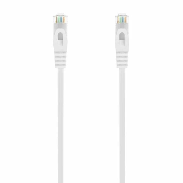 Cable RJ45 Categoría 6 UTP Rígido Aisens A145-0597 Blanco Negro 3 m