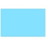 Goma Eva Fama EB34 Azul claro 2 mm 2,0 mm 50 x 70 cm 10 Unidades