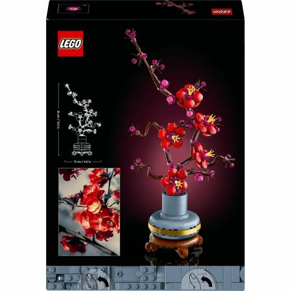 Juego de Construcción Lego 10369 Plum Blossom Multicolor
