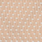 Mesa auxiliar 50 x 50 x 67 cm Natural Beige Ratán