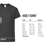 Camiseta de Manga Corta Infantil Super Mario Bowser Text Rojo