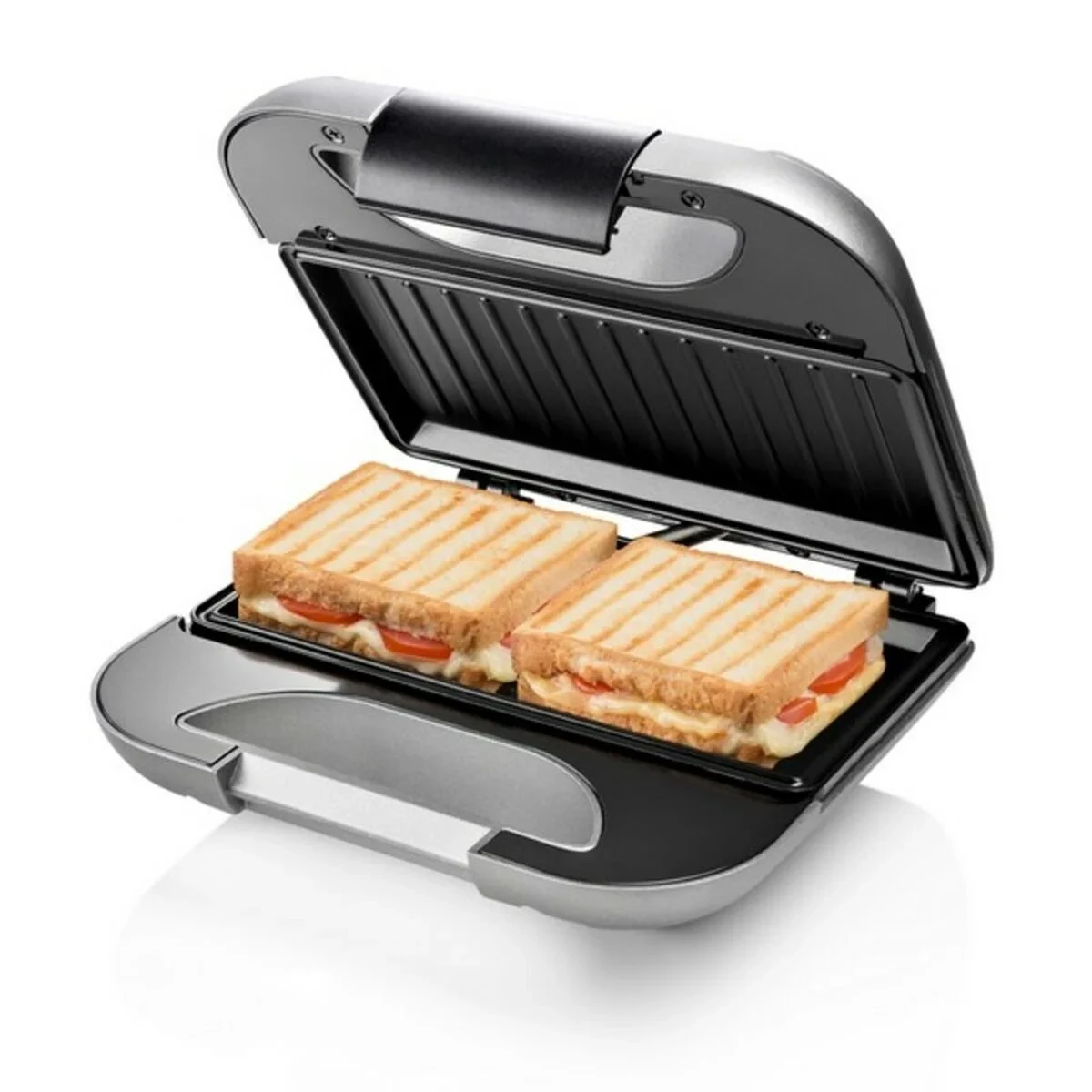 Sandwichera Grill Princess 01.127003.01.001 Negro Gris 750 W