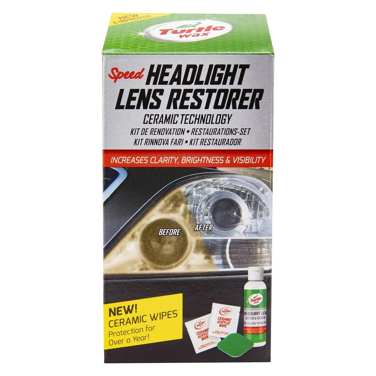 Restaurador de Faros Turtle Wax TW53685