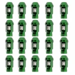 Set Tuercas OMP 7075 Verde 20 uds M14 x 1,25