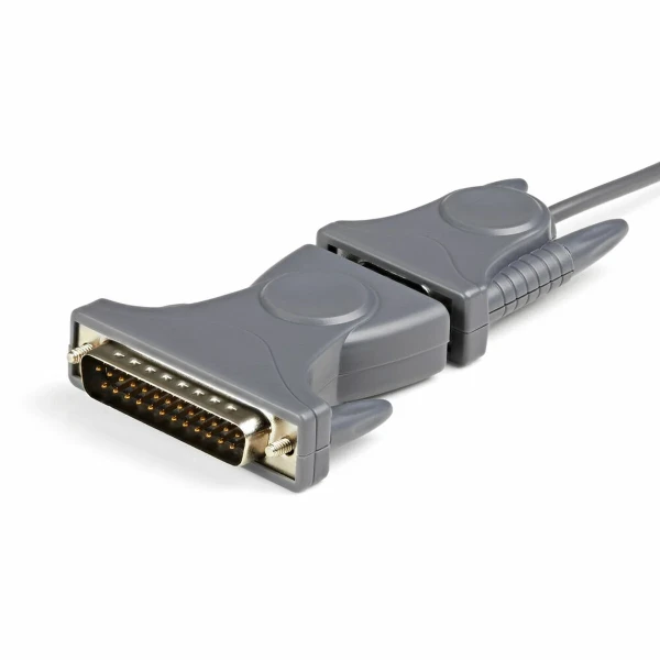 Adaptador Startech ICUSB232DB25         DB25 Gris USB 2.0 DB9
