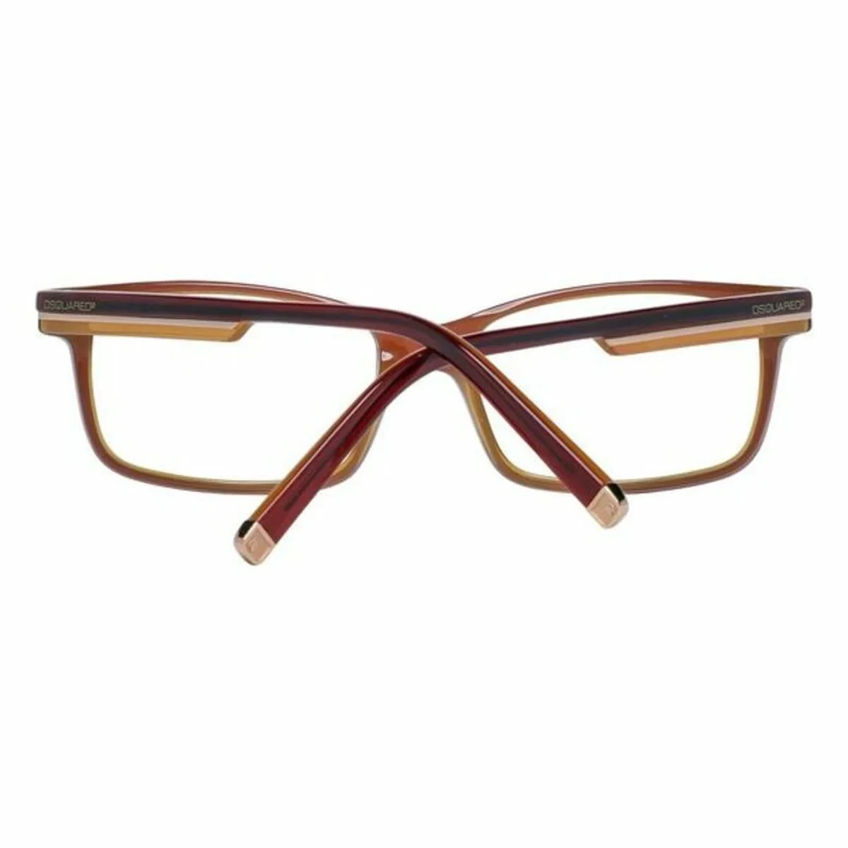 Montura de Gafas Hombre Dsquared2 DQ5036 54071 Rojo ø 54 mm