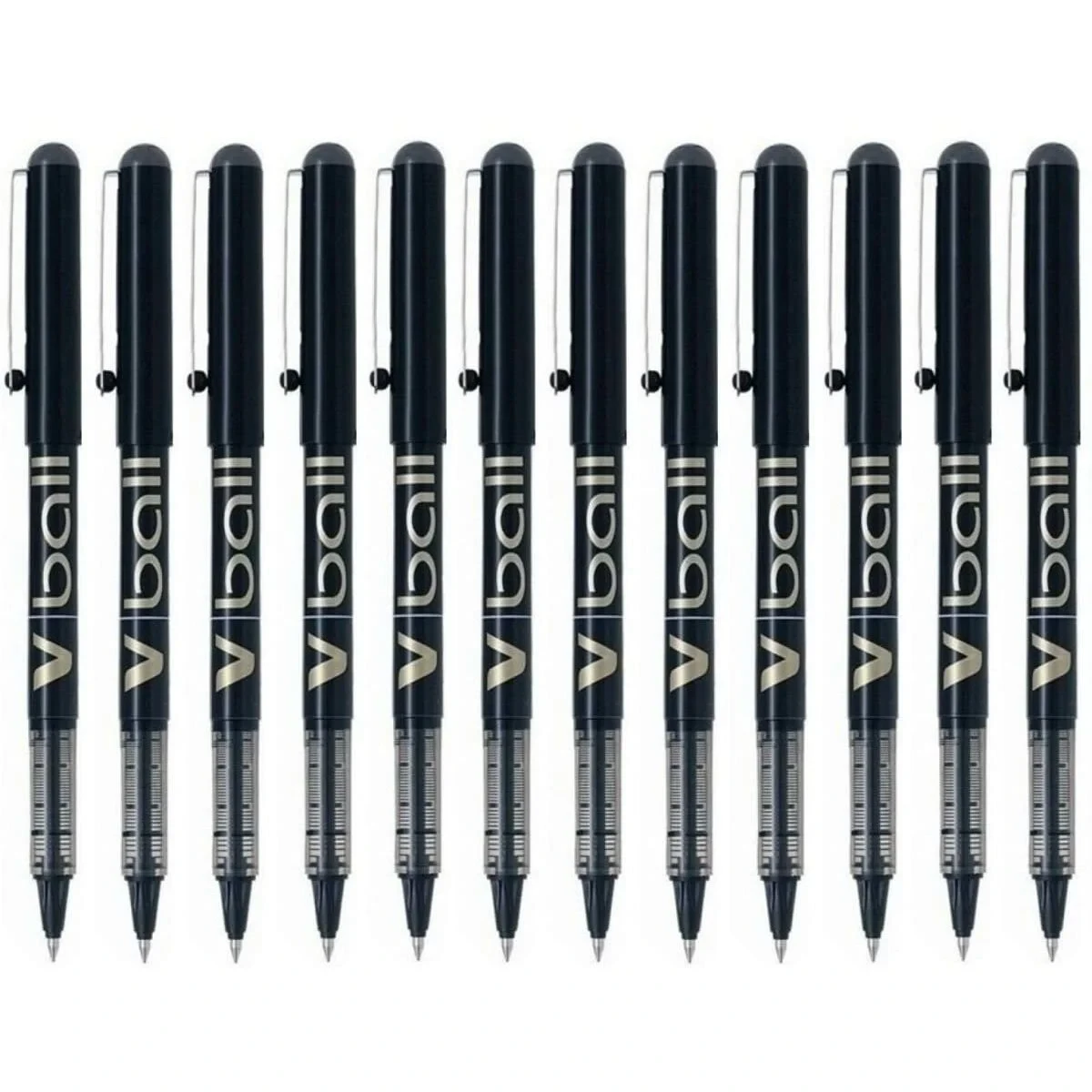 Bolígrafo Pilot BL-VB-5 Negro 0,3 mm (12 Unidades)
