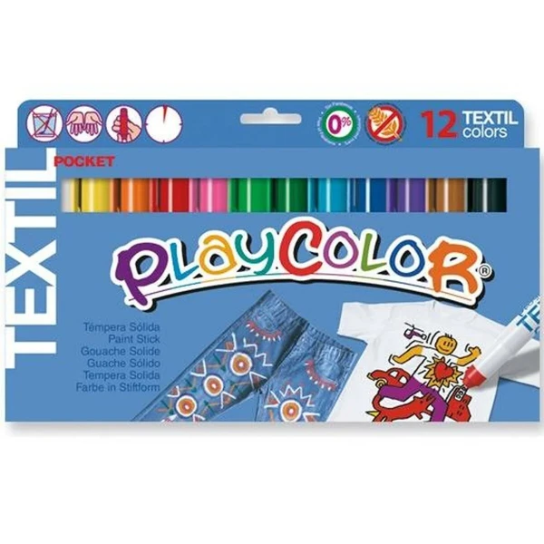 Témperas Playcolor Sólida Multicolor