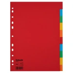 Separadores Esselte    Multicolor Cartón (10 Unidades)