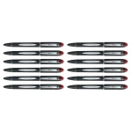 Bolígrafo de tinta líquida Uni-Ball Rollerball Jestsream SX-210 Rojo 12 Unidades