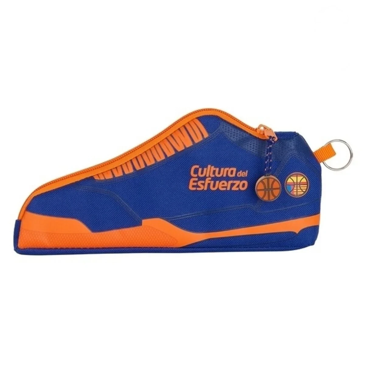 Portatodo Valencia Basket M584 Azul Naranja (24 x 10 x 2 cm)