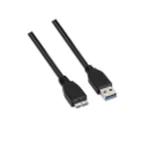 Cable USB Aisens A105-0043 Negro 1 m
