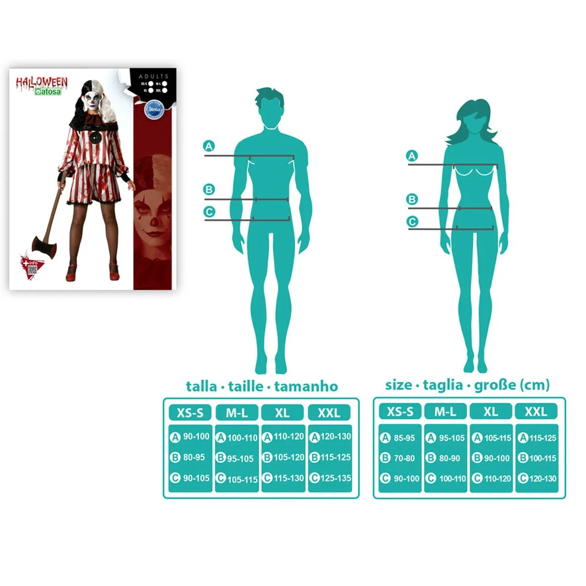 Disfraz para Adultos XS/S