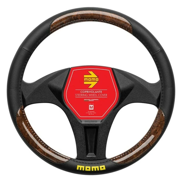 Funda para Volante MOMO MOMLSWC0BRBKW Ø 38-39 cm