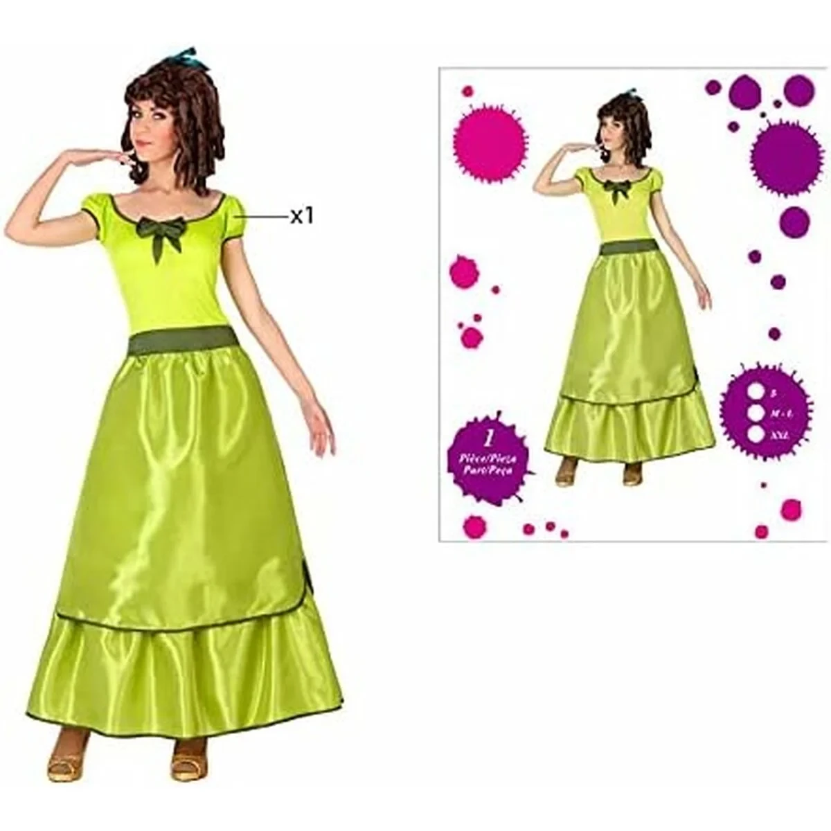 Disfraz para Adultos 3963 Dama Sureña