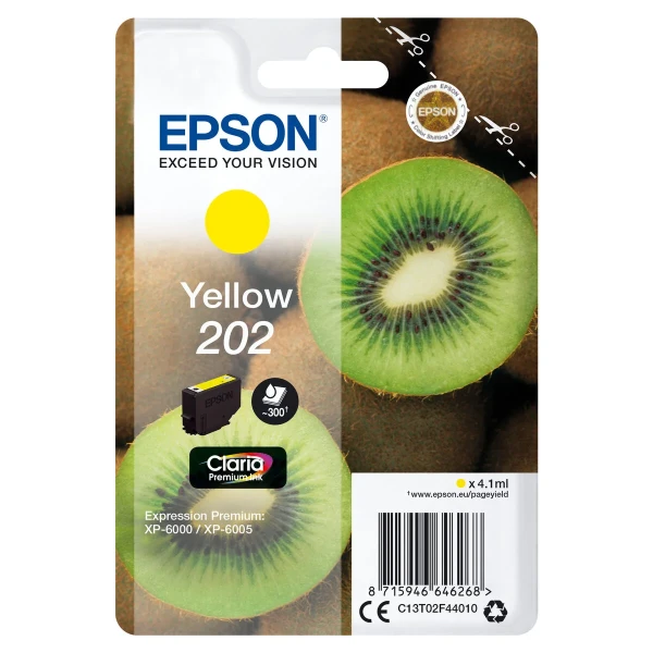 Tóner Original Epson C13T02F44020 Amarillo (1 unidad)