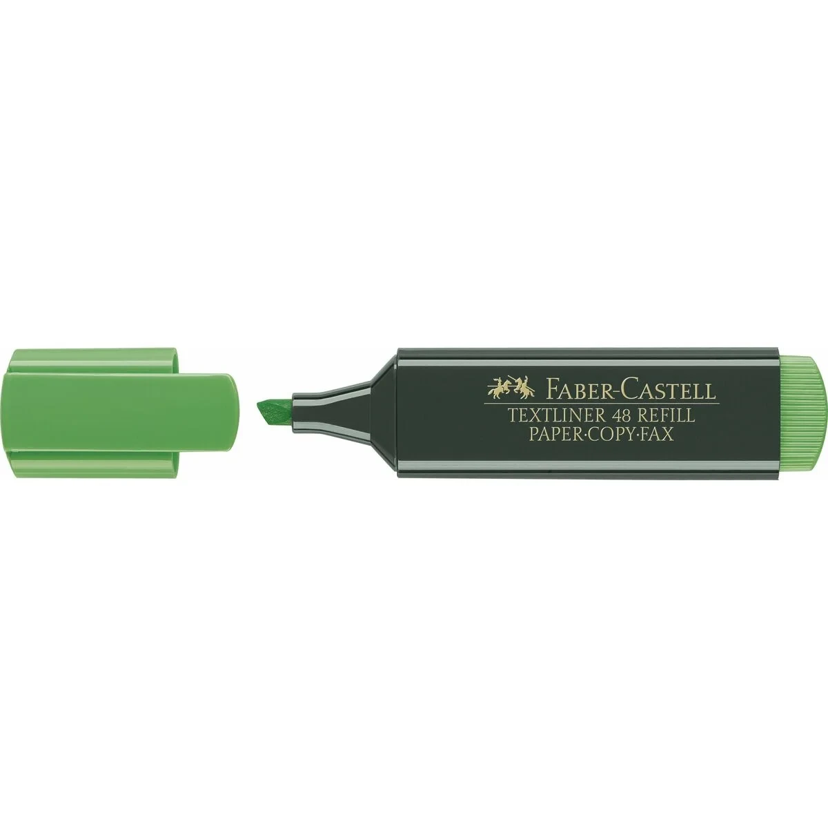 Subrayador Faber-Castell TEXTLINER 48 Verde (10 Unidades)