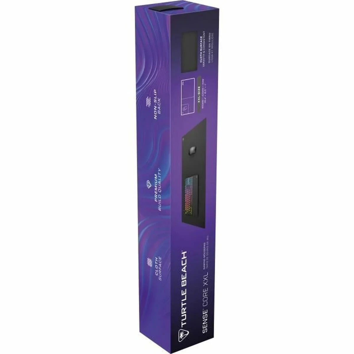 Alfombrilla de Ratón Turtle Beach Sense Core XXL Negro